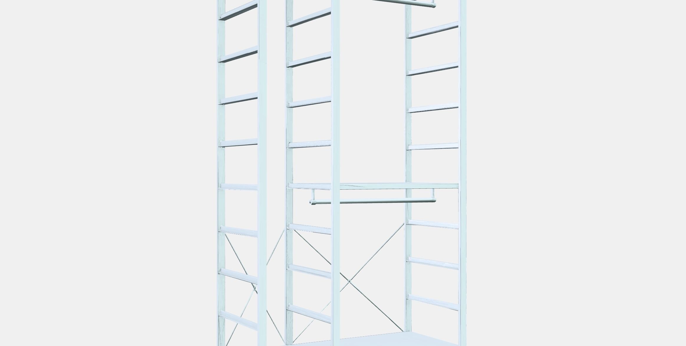 ELVARLI wardrobe combination 1 Low-poly 3D model_9