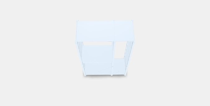 ELVARLI wardrobe combination 1 Low-poly 3D model