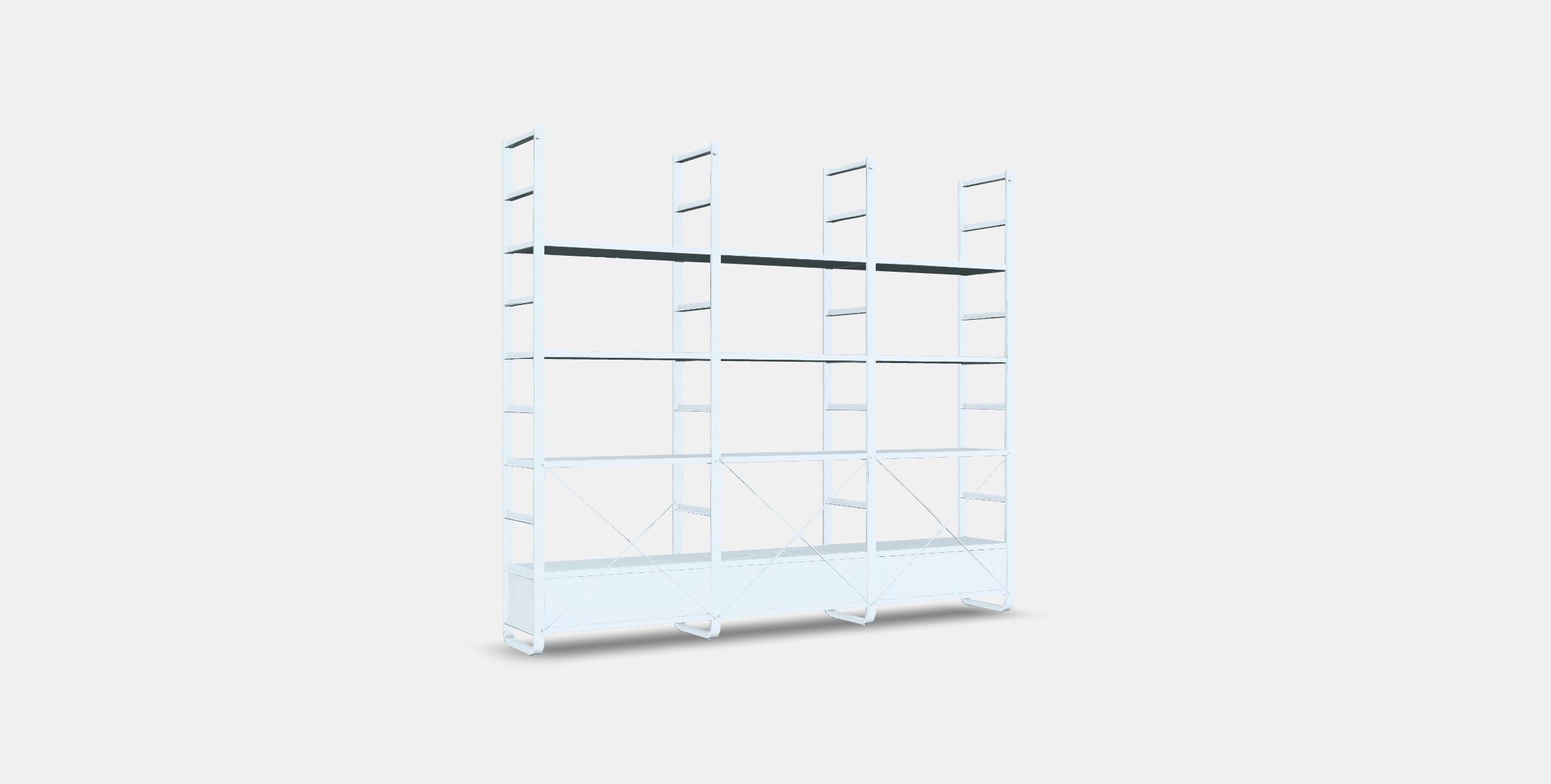 ELVARLI storage comb open 1 Low-poly 3D model_16