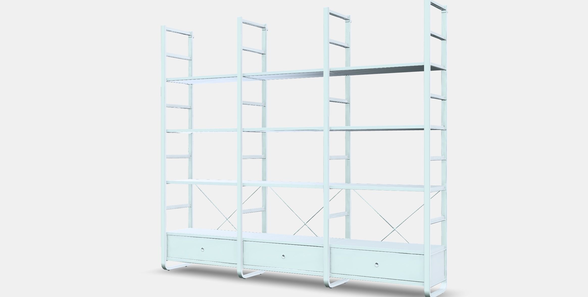 ELVARLI storage comb open 1 Low-poly 3D model_13