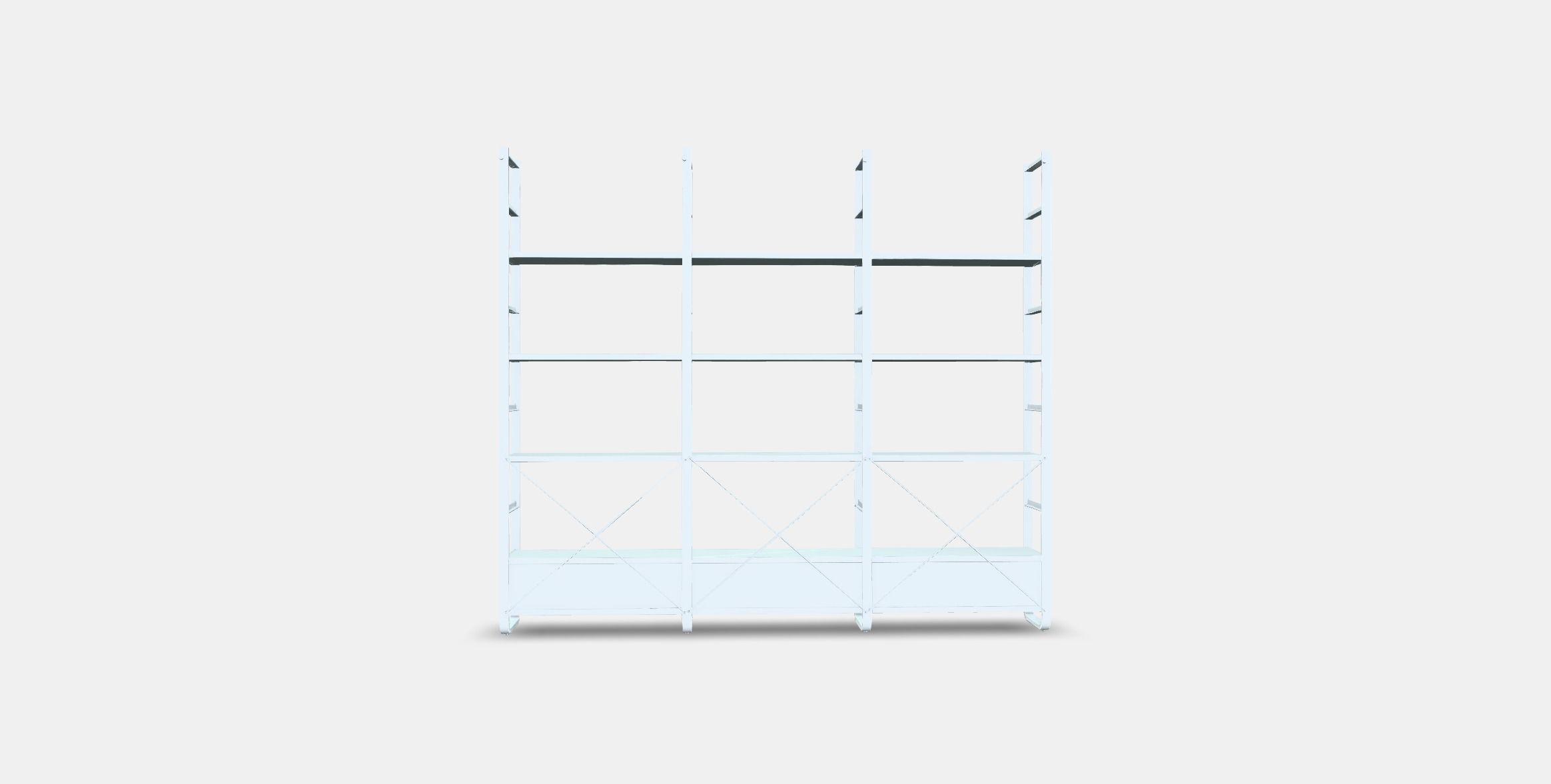 ELVARLI storage comb open 1 Low-poly 3D model_14