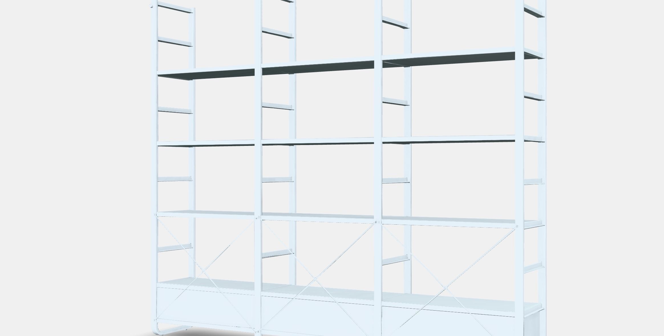 ELVARLI storage comb open 1 Low-poly 3D model_7