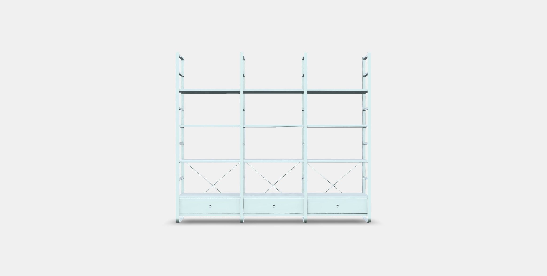 ELVARLI storage comb open 1 Low-poly 3D model_10