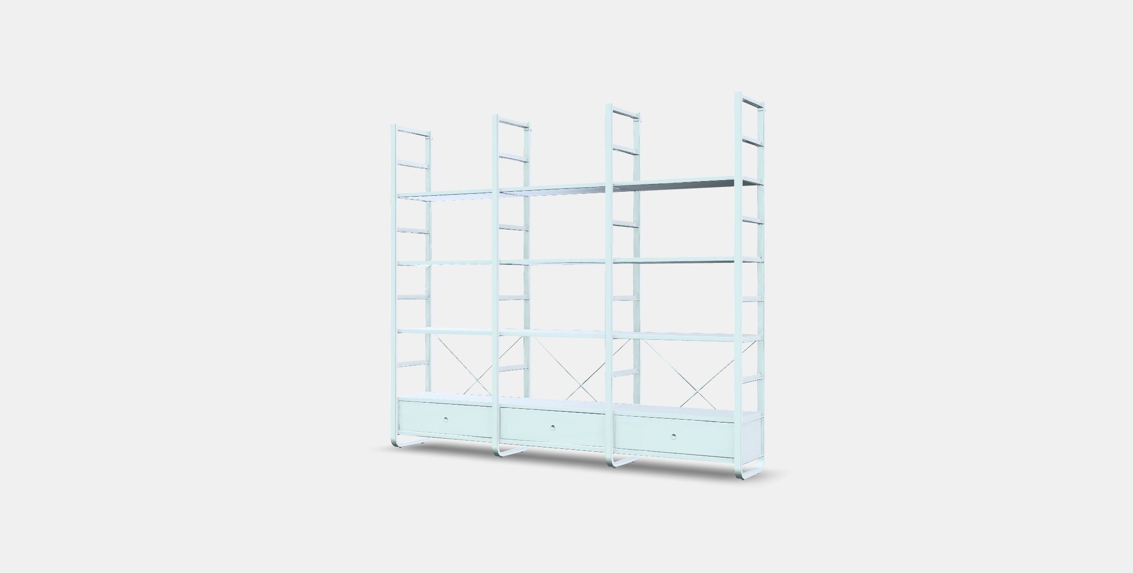 ELVARLI storage comb open 1 Low-poly 3D model_12