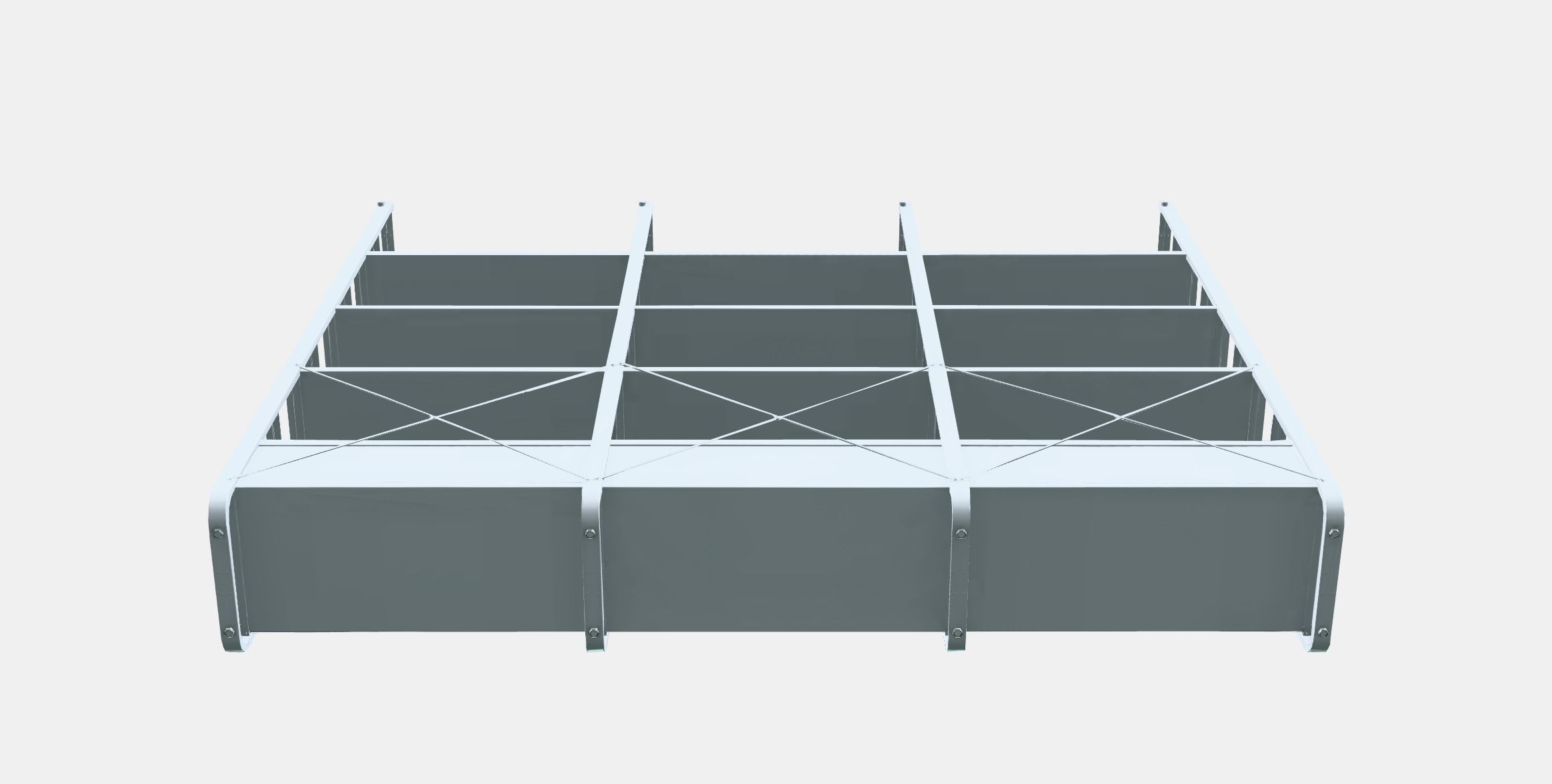 ELVARLI storage comb open 1 Low-poly 3D model_8
