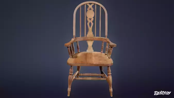 SUBURBS - Chair Kitchen 01 - LOW POLY AND NANITE