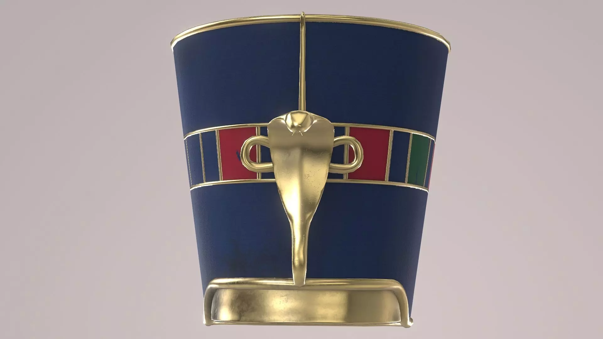 QUEEN NEFERTITI CROWN 3D MODEL  3D model_0