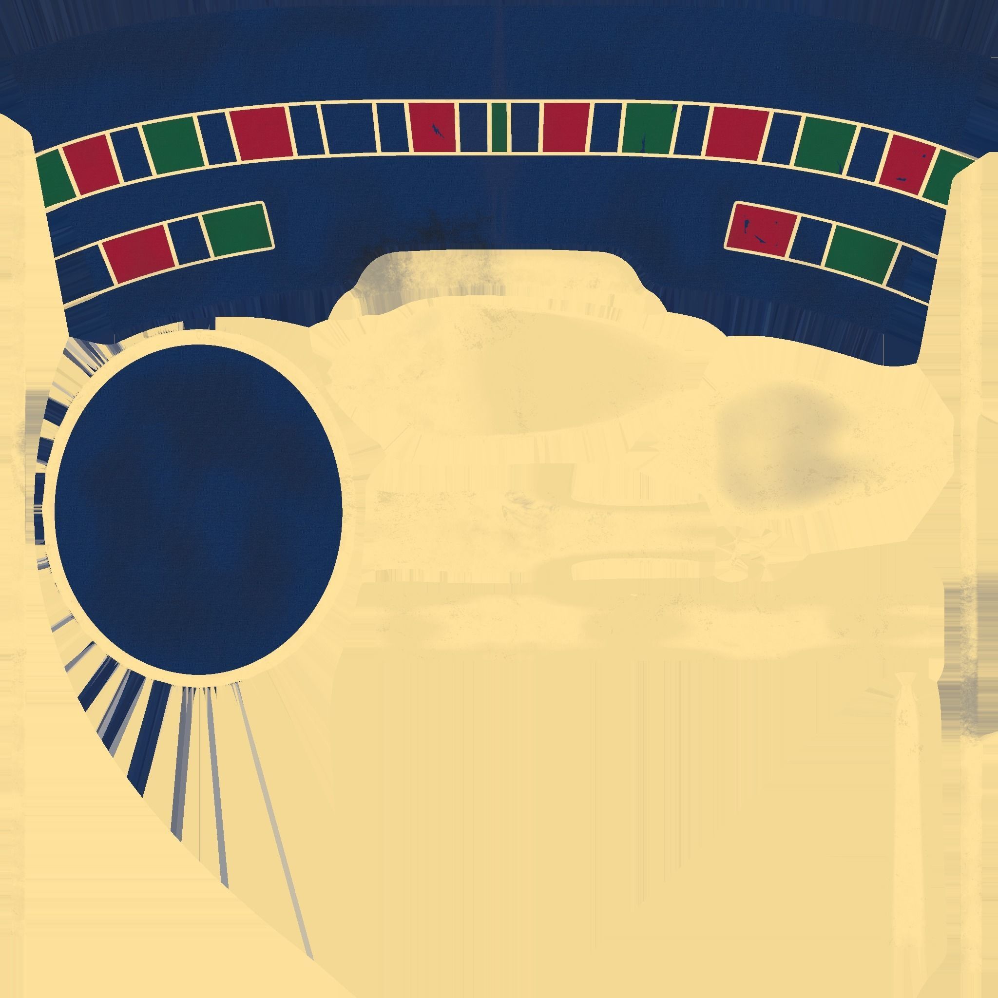 QUEEN NEFERTITI CROWN 3D MODEL  3D model_8