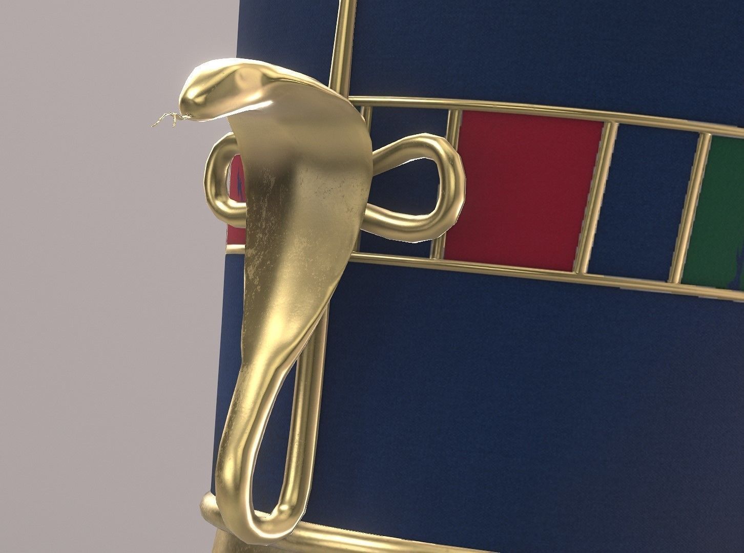 QUEEN NEFERTITI CROWN 3D MODEL  3D model_3