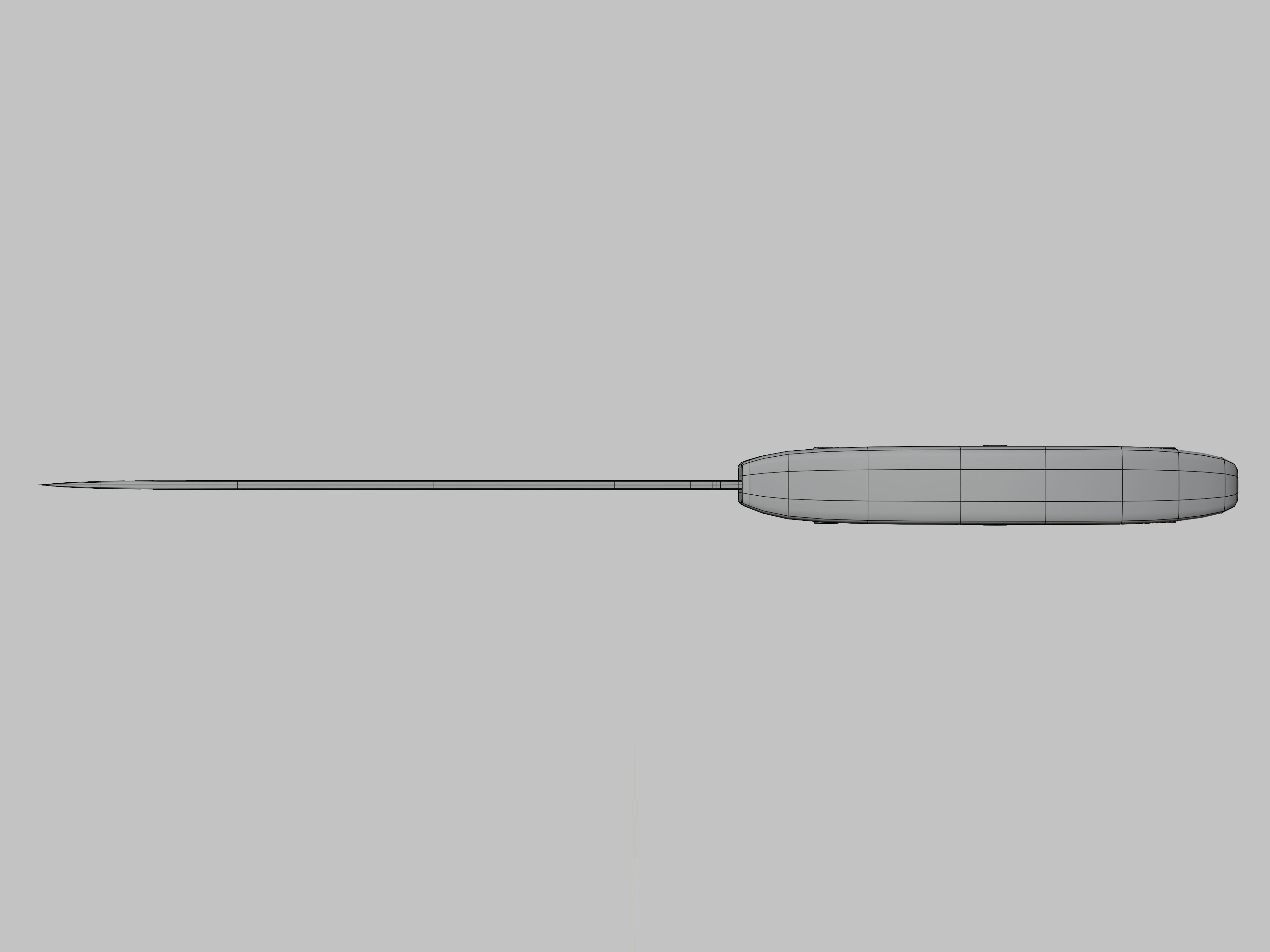 Kitchen Knife 3D model 3D model_11