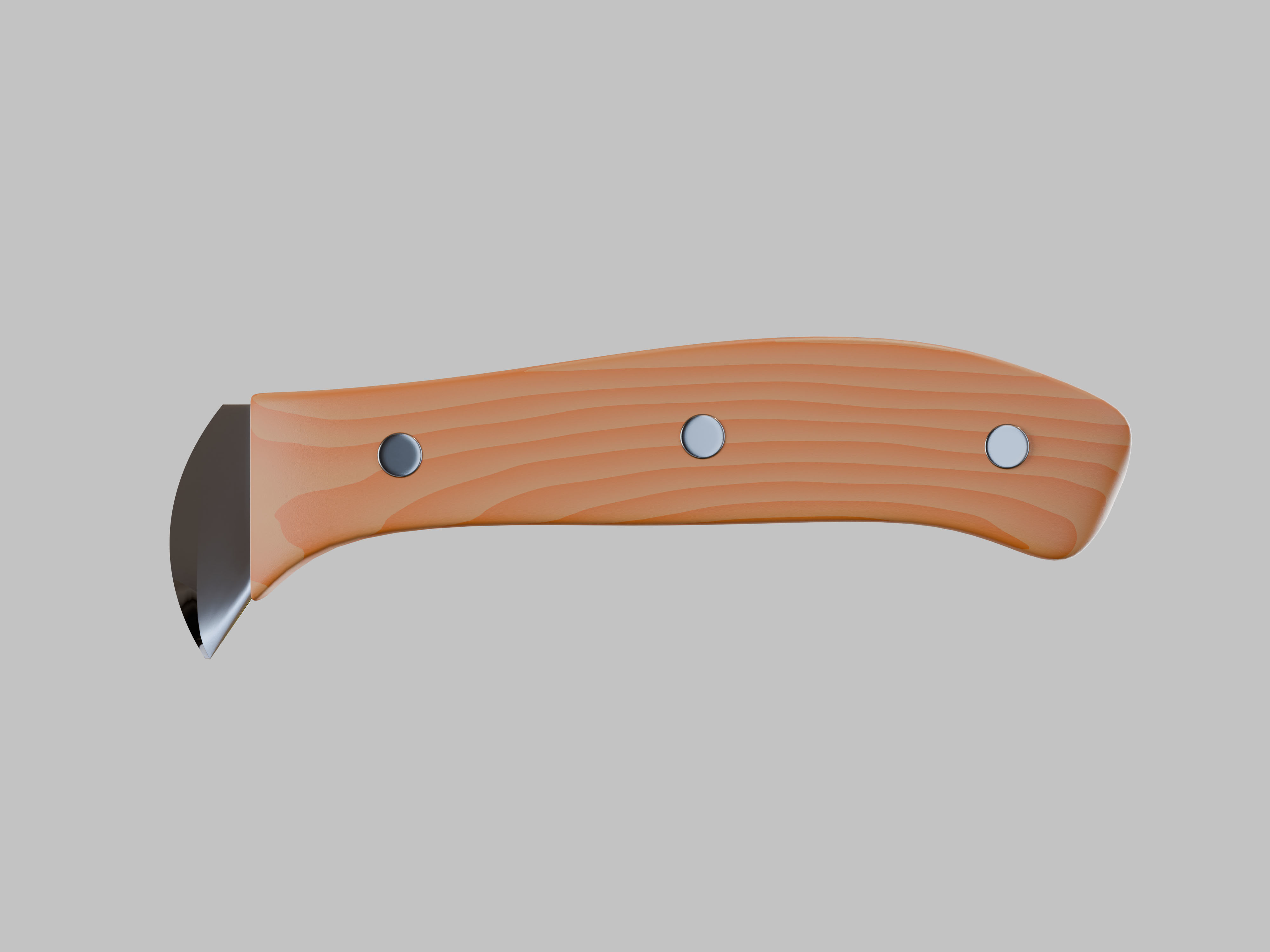 Kitchen Knife 3D model 3D model_5