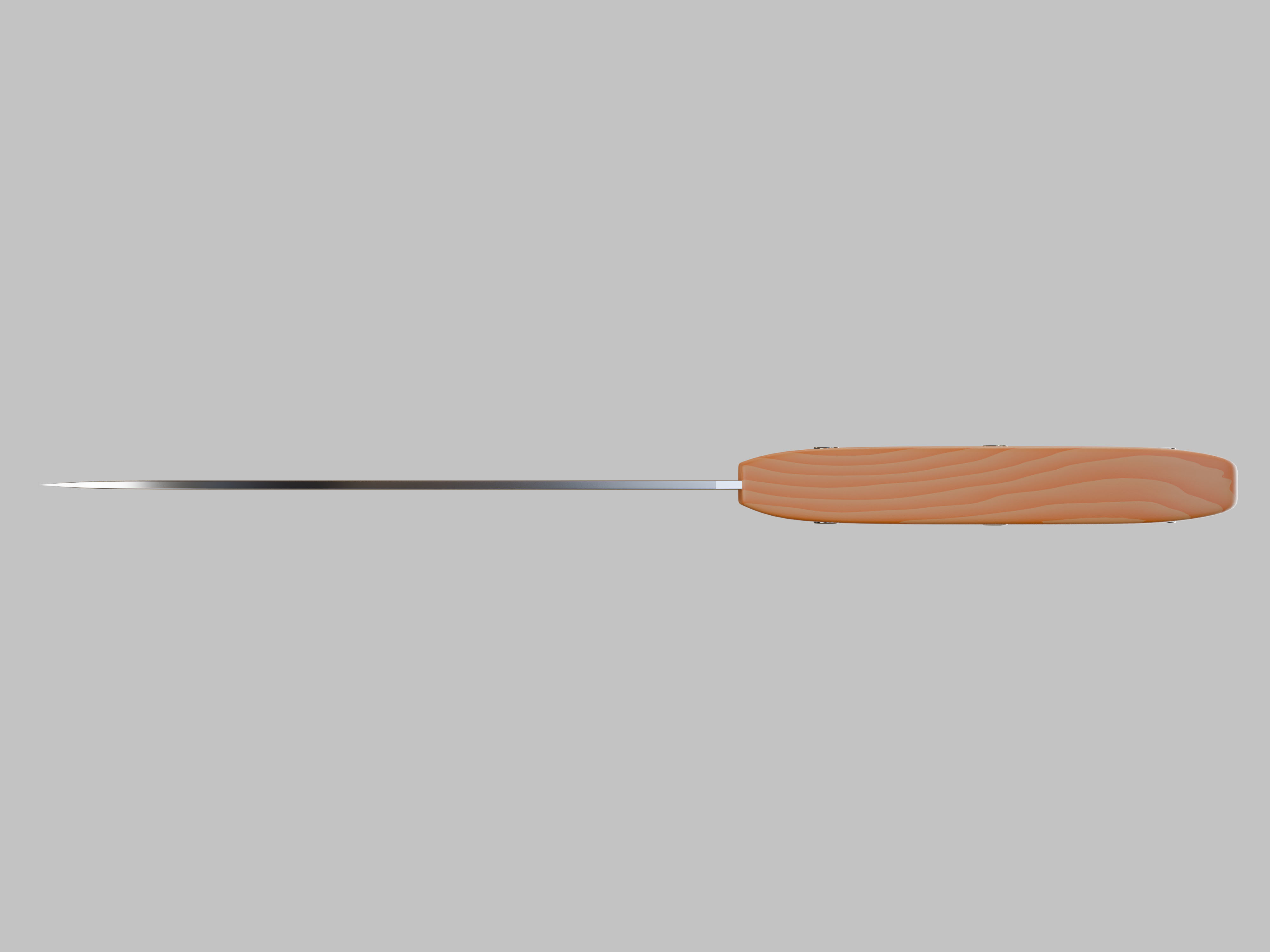 Kitchen Knife 3D model 3D model_6
