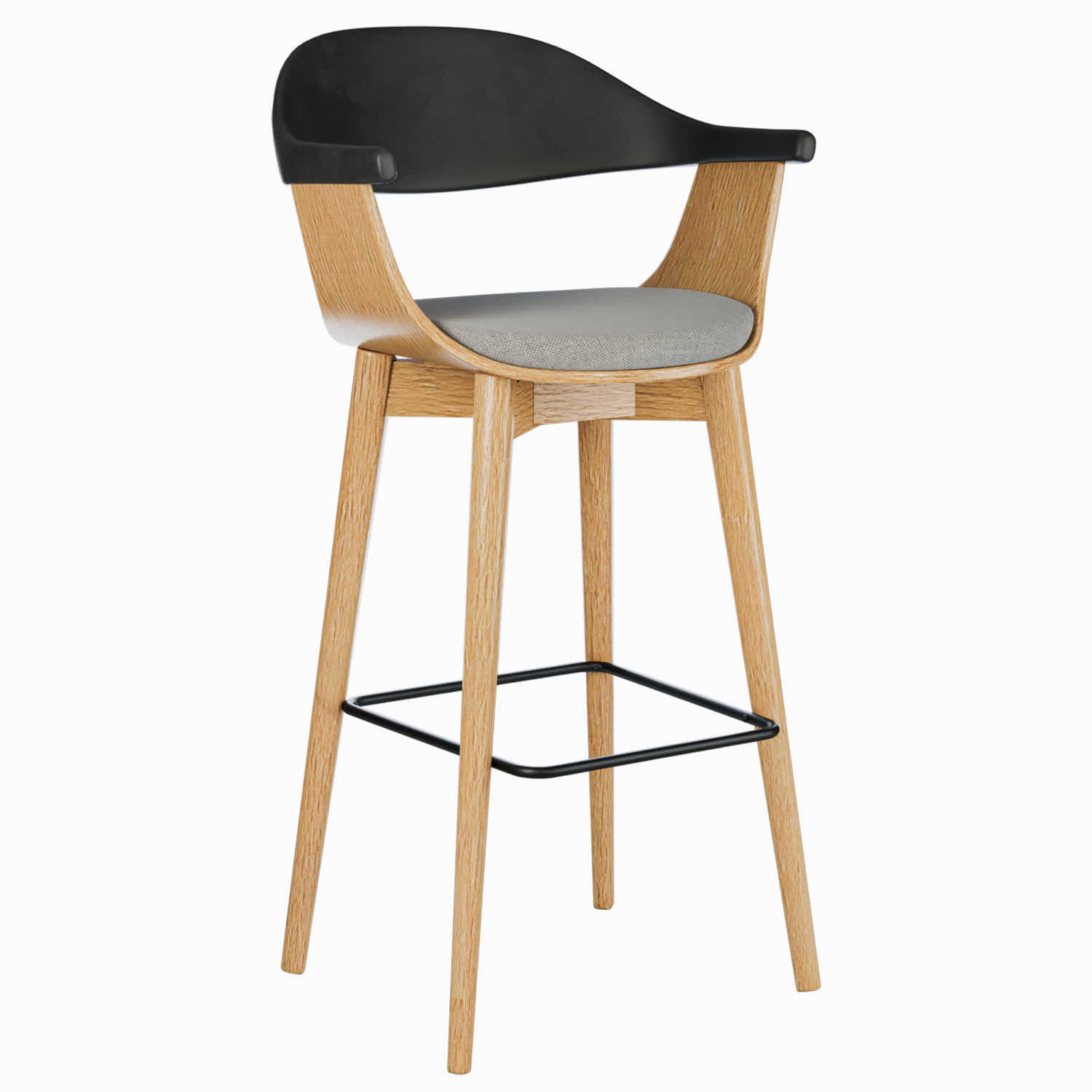 Teyla Arm Barchair  3D model_2