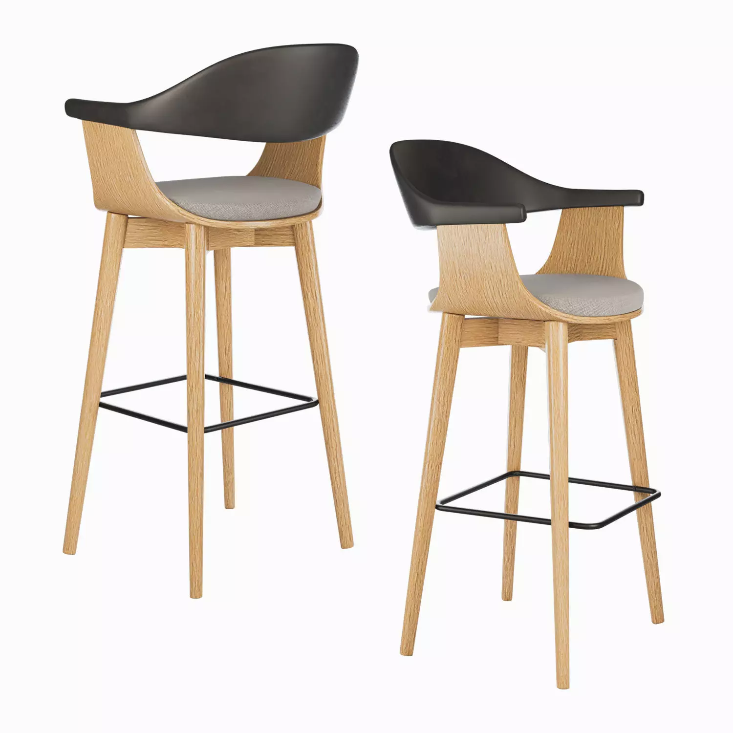 Teyla Arm Barchair  3D model_0