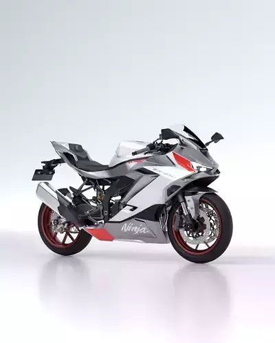 motorcycle front brake caliper brembo monoblock  3D model