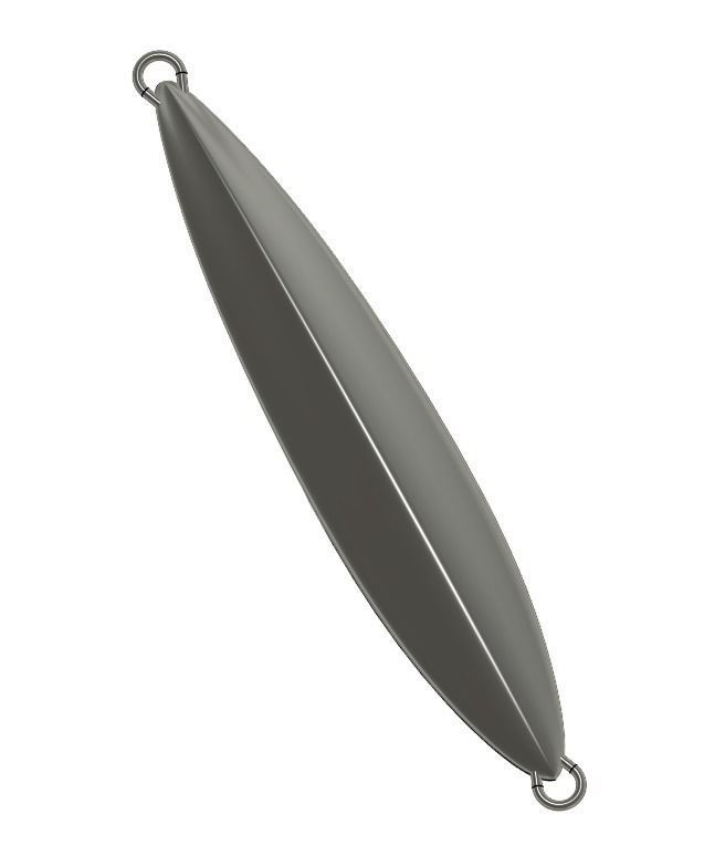 EMS JIG -130gr slow jig CNC MOLD 3D model_1