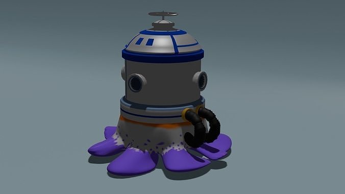 Futuristic SeaPod  3D model