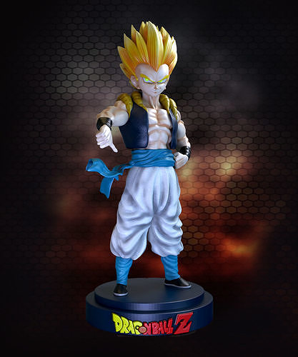 Gotenks 3D print model