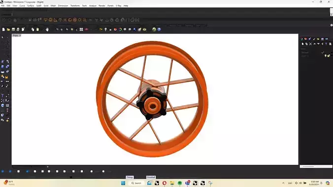 motorcycle wheels - rotobox bullet style