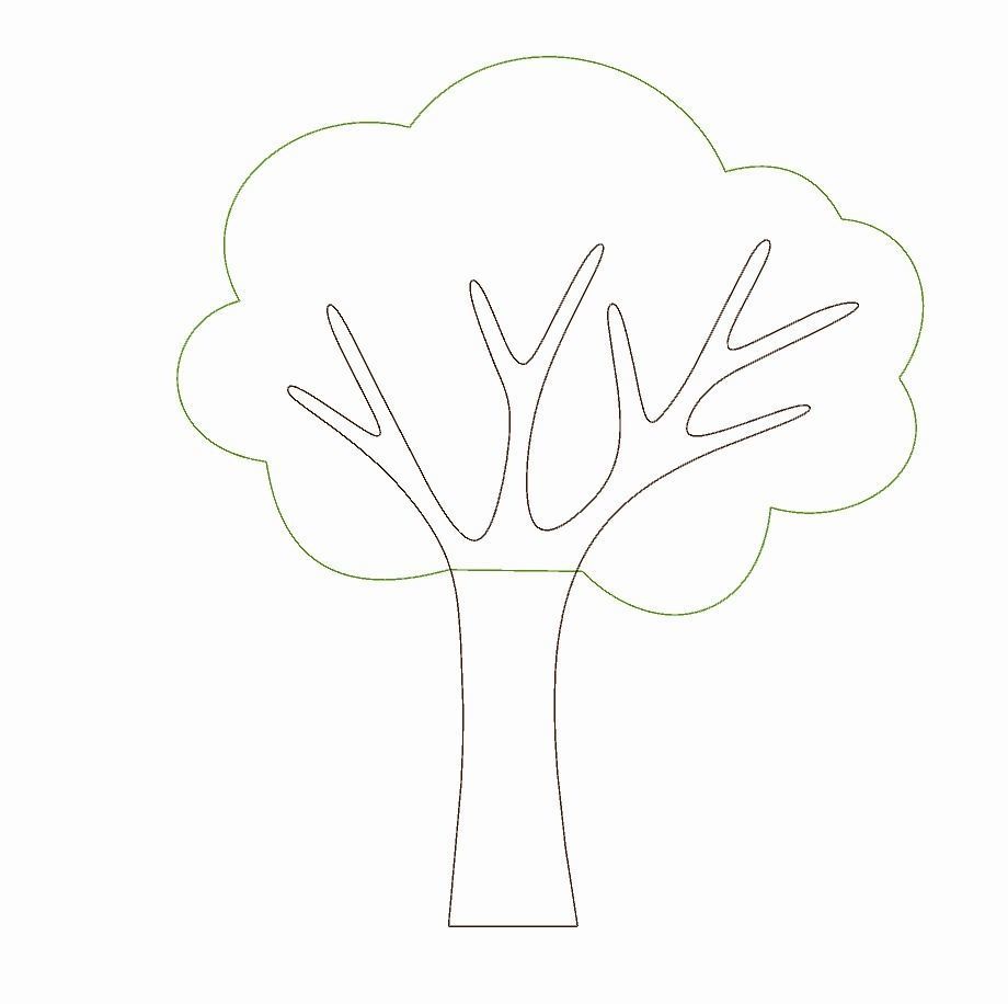 Trees Cutout Set - Elements For Interior Designing  3D model_6