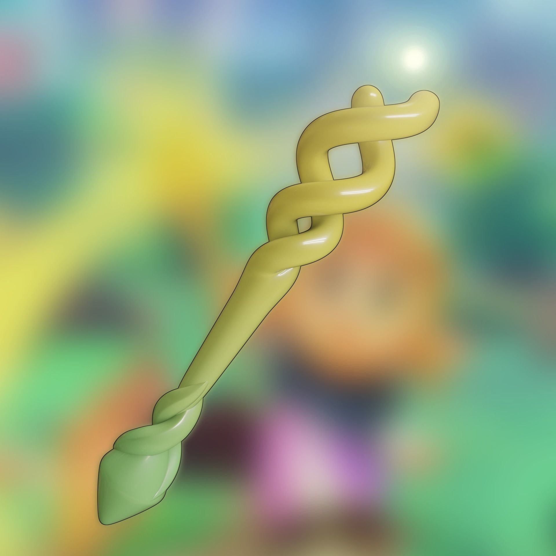 LEGEND OF ZELDA ECHOES OF WISDOM TRI ROD STAFF TIARA CROWN 3D print model_20