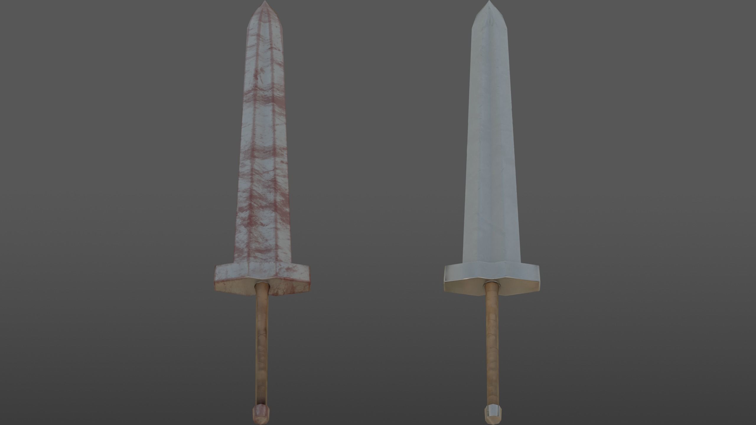 Berserk Sword Collection Low-poly 3D model_5