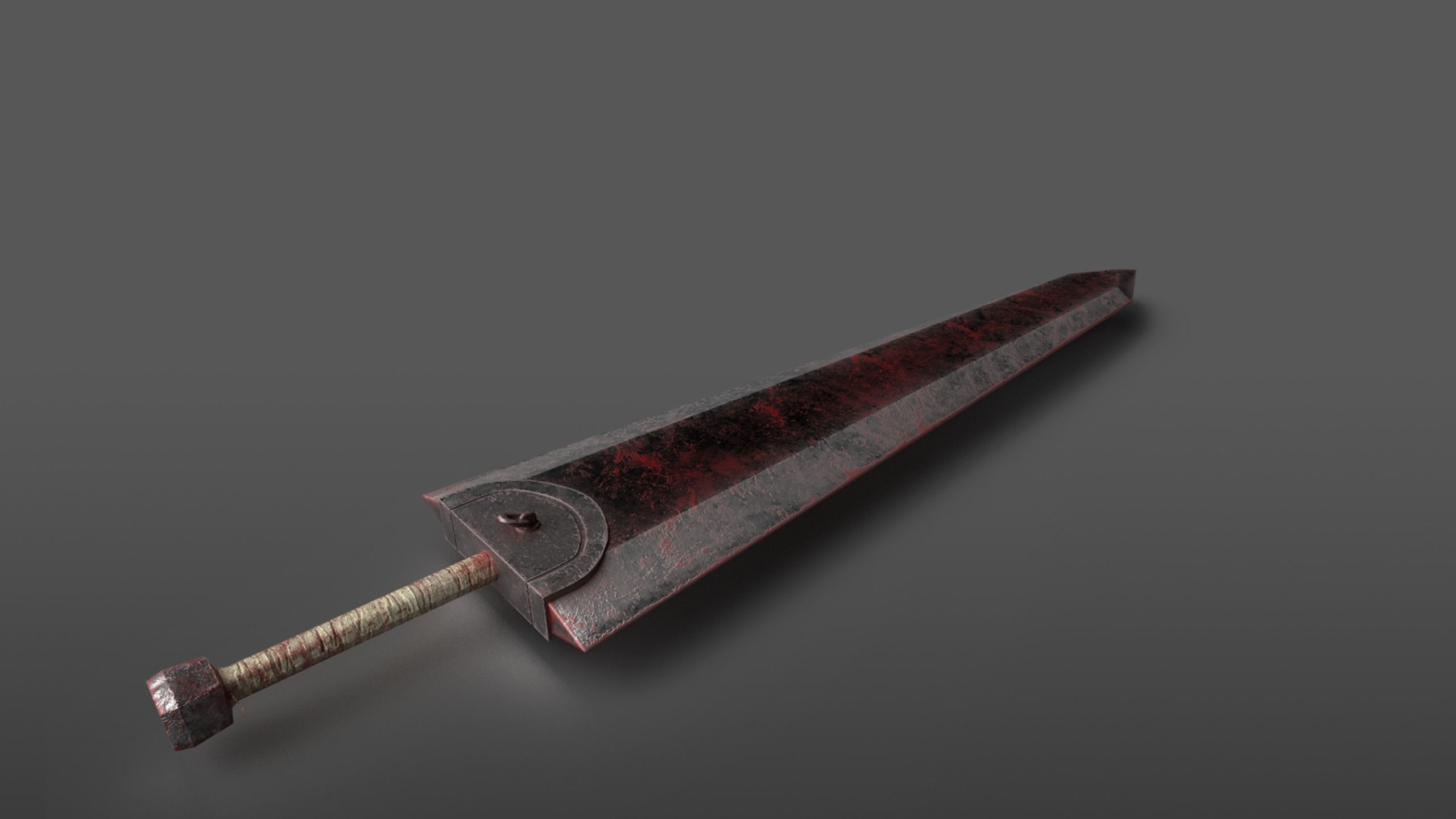 Berserk Sword Collection Low-poly 3D model_4