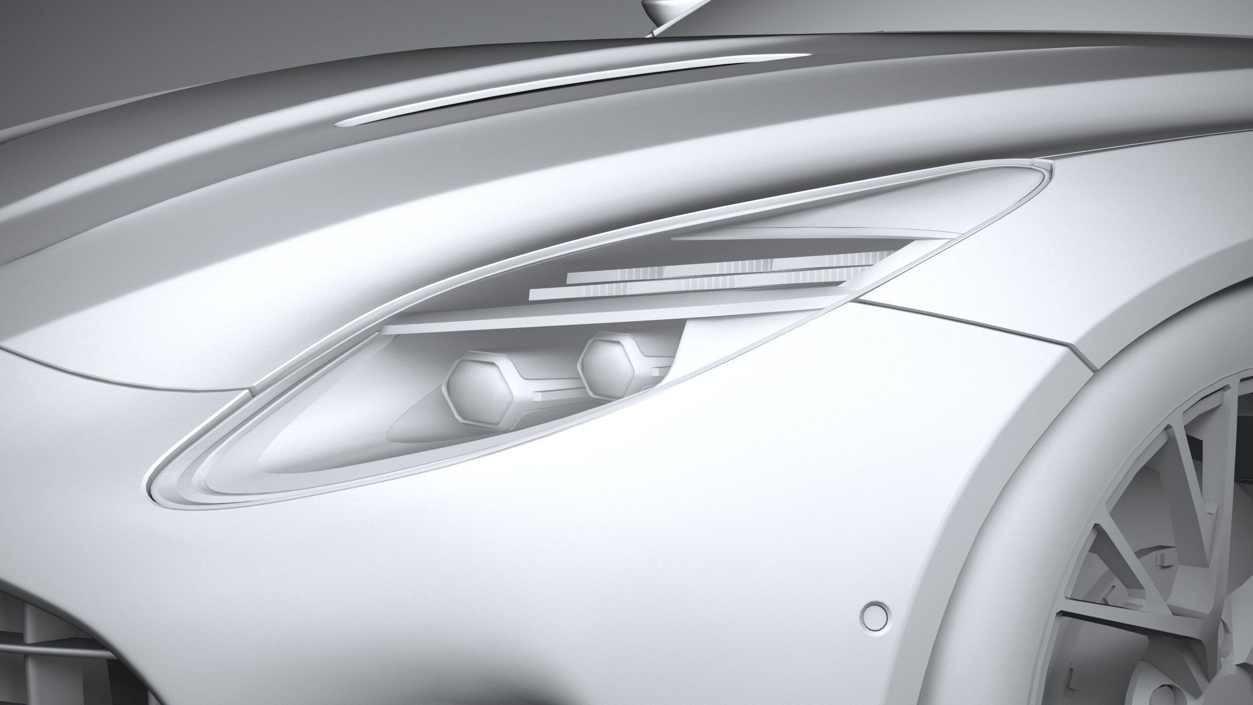 Aston Martin DB12 2024 LowPoly 3D model_23