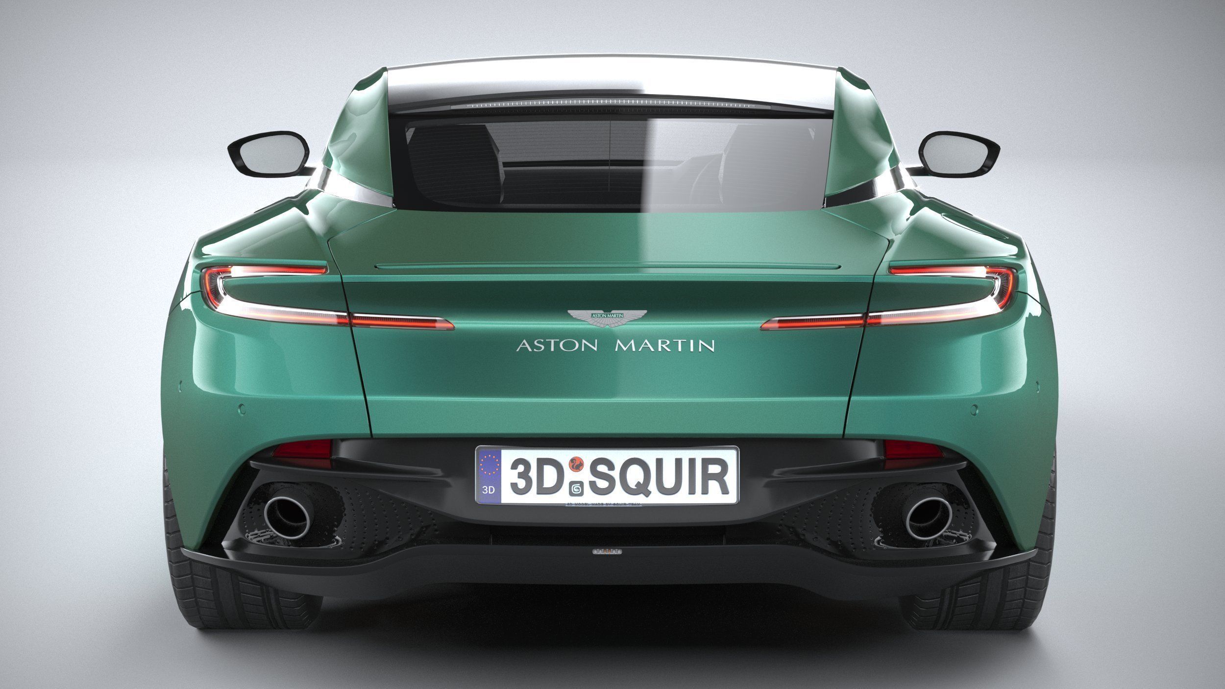 Aston Martin DB12 2024 LowPoly 3D model_4