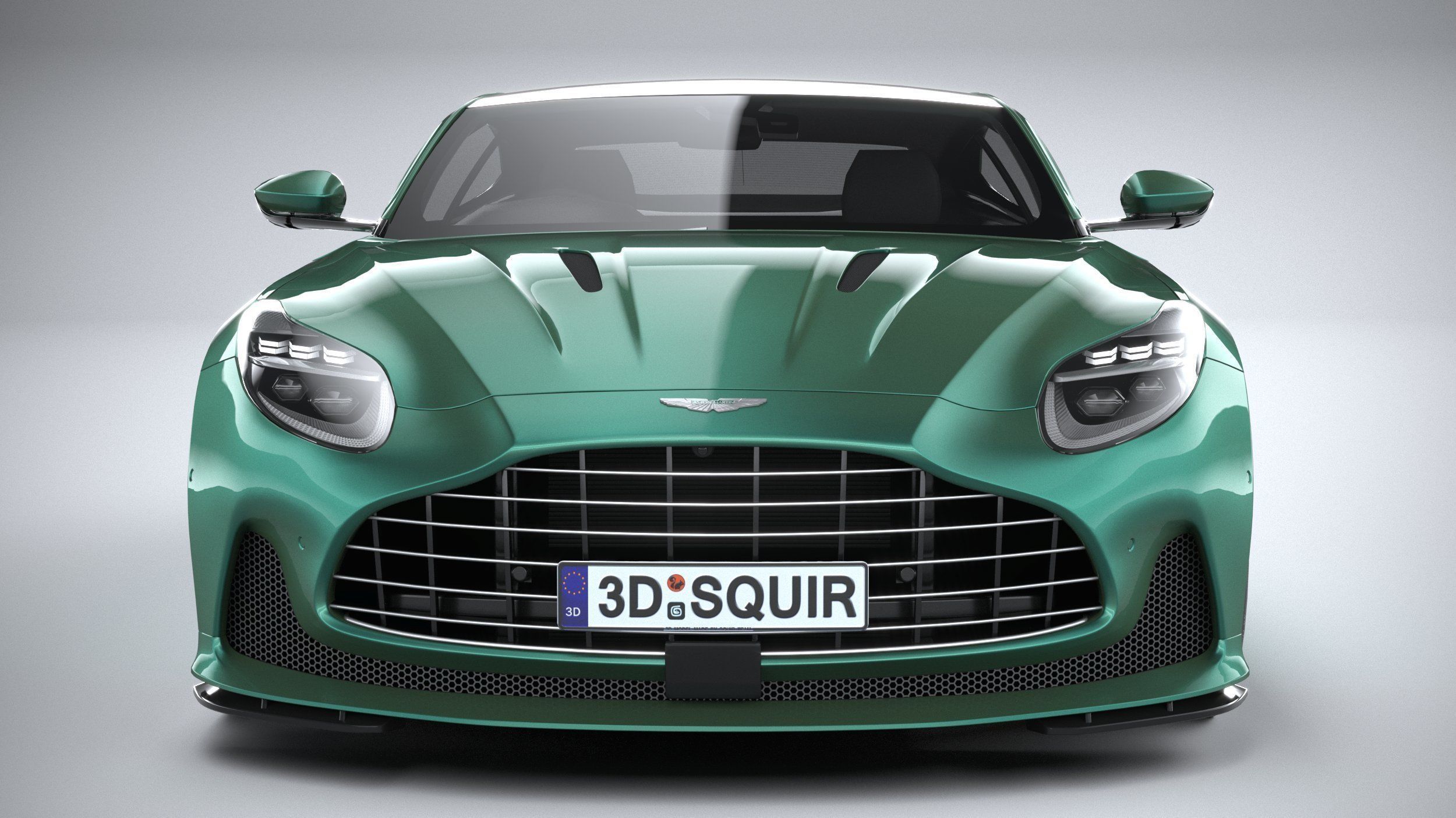 Aston Martin DB12 2024 LowPoly 3D model_13