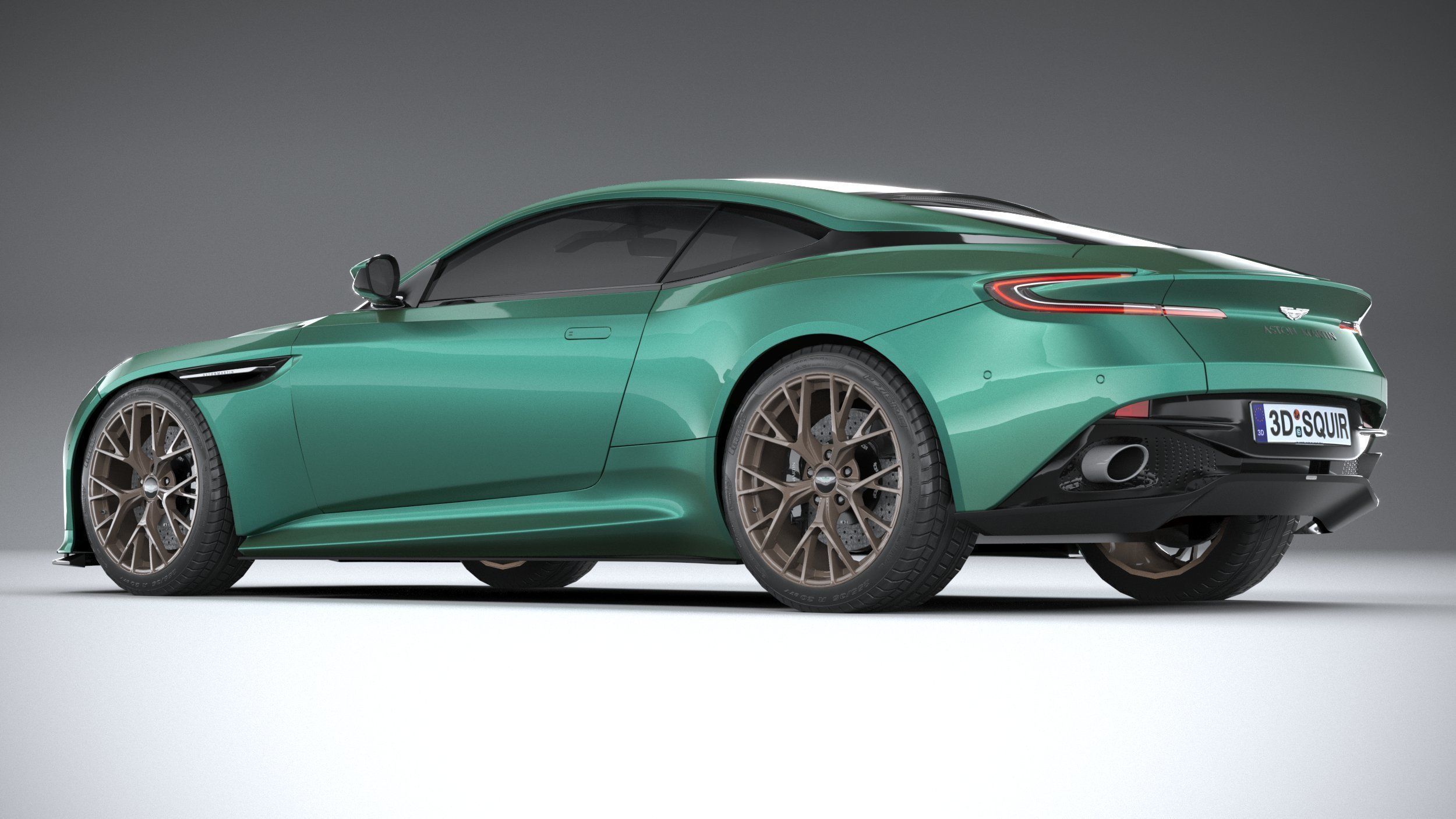 Aston Martin DB12 2024 LowPoly 3D model_5