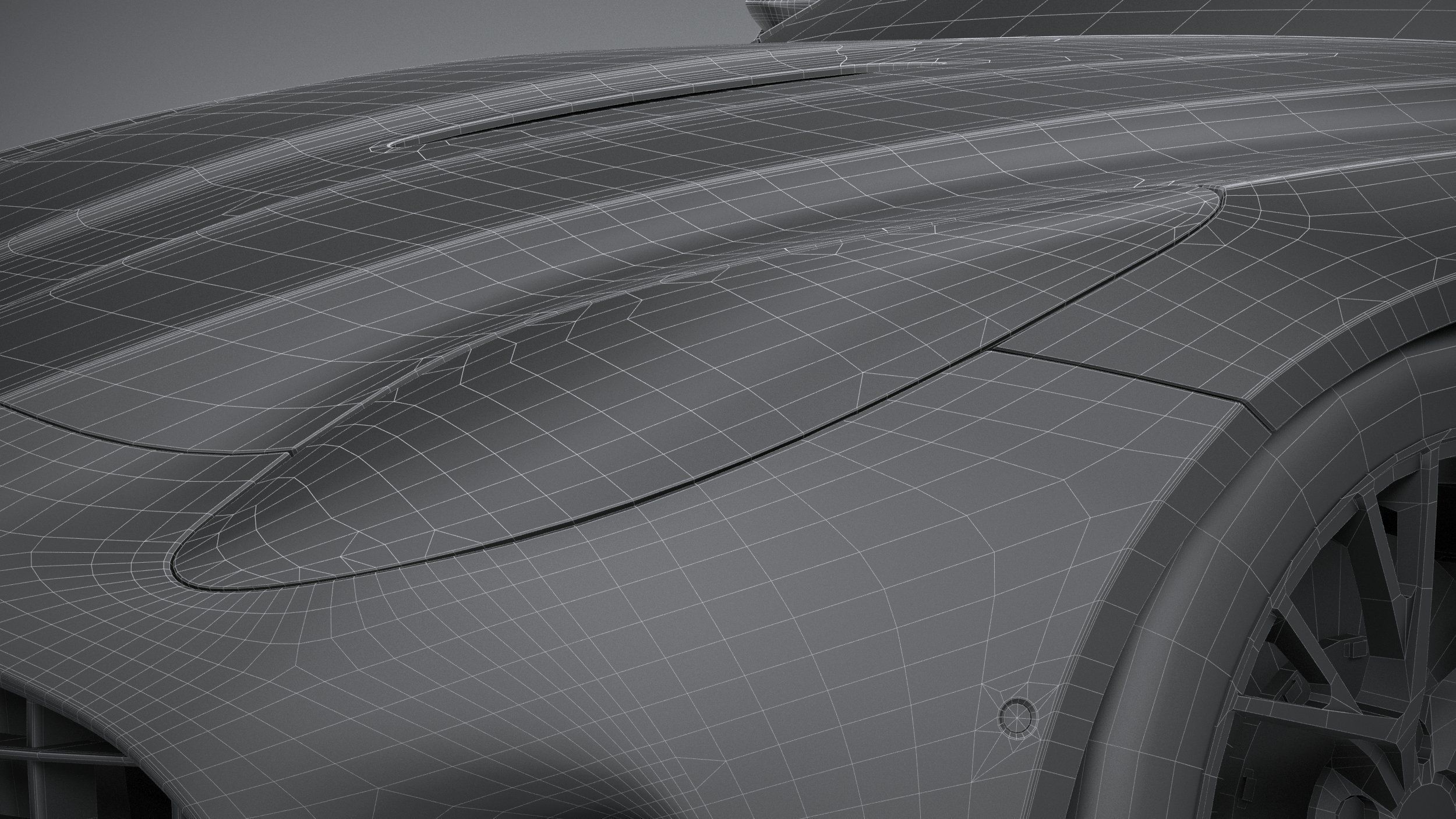 Aston Martin DB12 2024 LowPoly 3D model_30