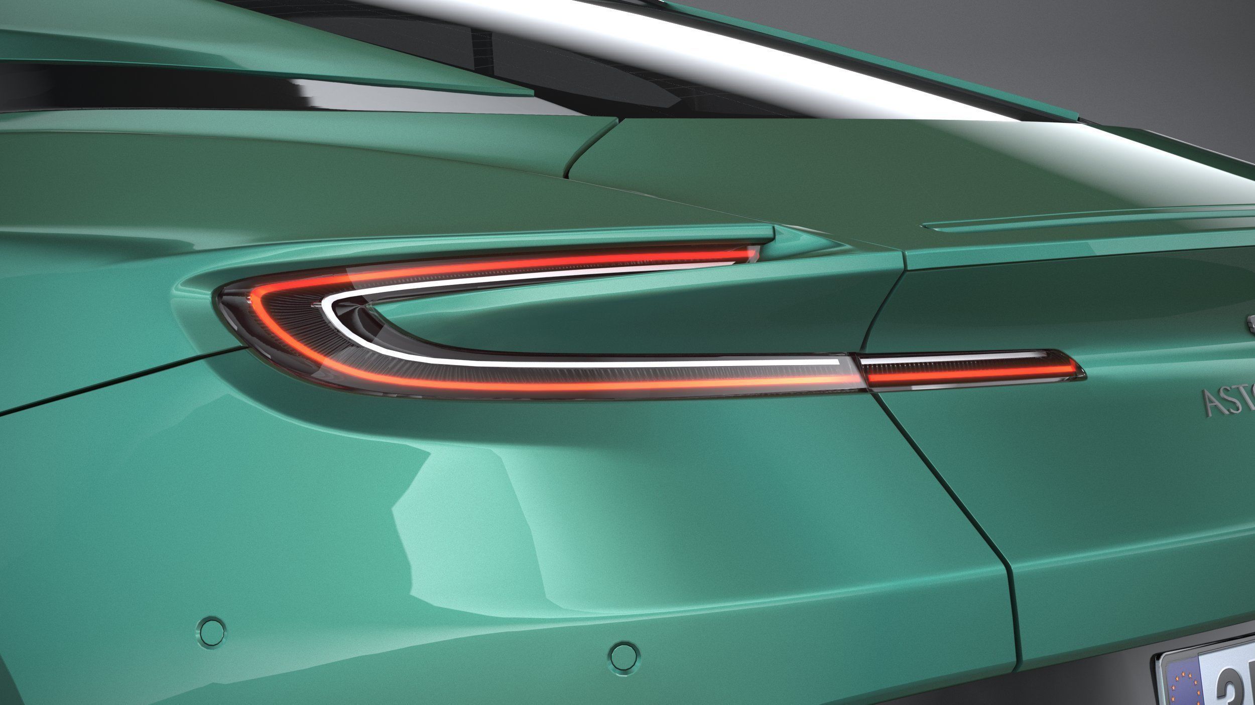 Aston Martin DB12 2024 LowPoly 3D model_15