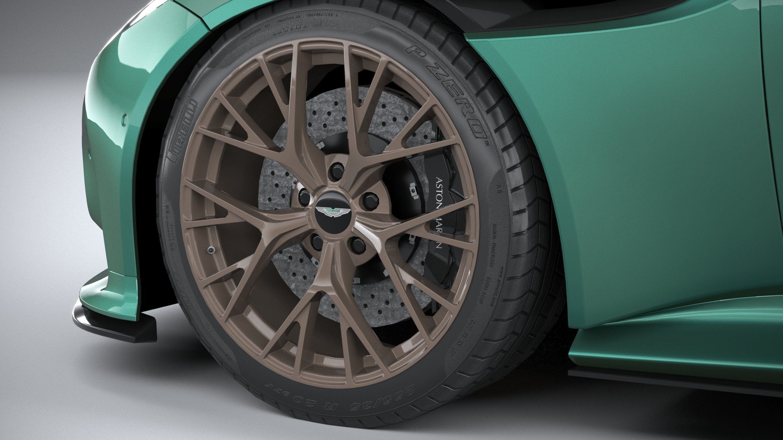 Aston Martin DB12 2024 LowPoly 3D model_16