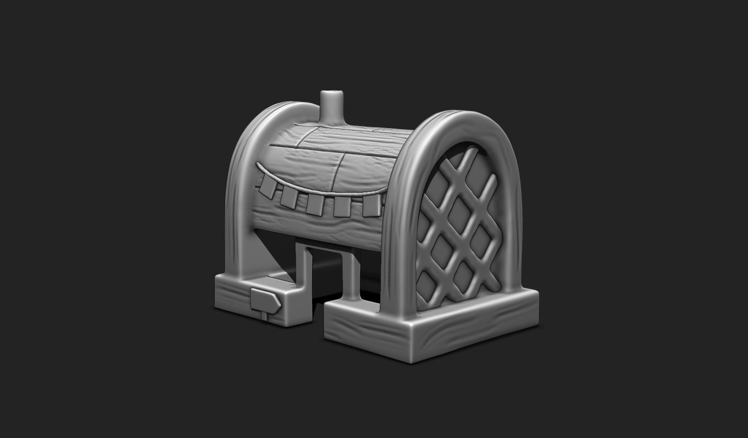 Krusty Krab Fish House - Aquarium - 3D STL File for 3D Printing 3D print model_6