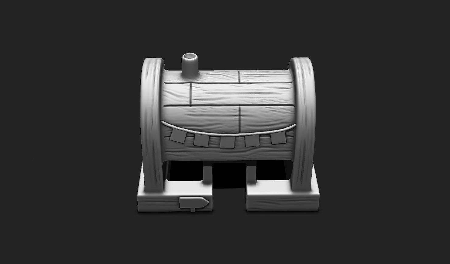 Krusty Krab Fish House - Aquarium - 3D STL File for 3D Printing 3D print model_8