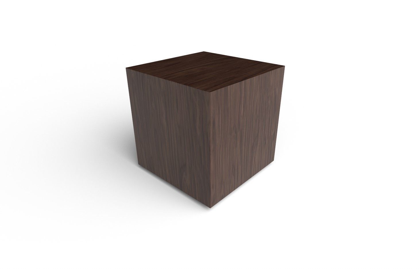 Bedside Table M01 Low-poly 3D model_5