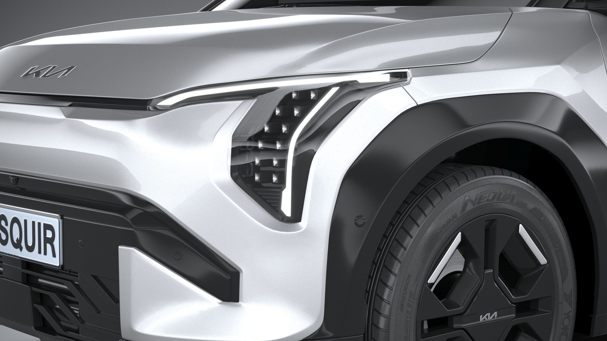 KIA EV3 GT-line 2025 3D model_14