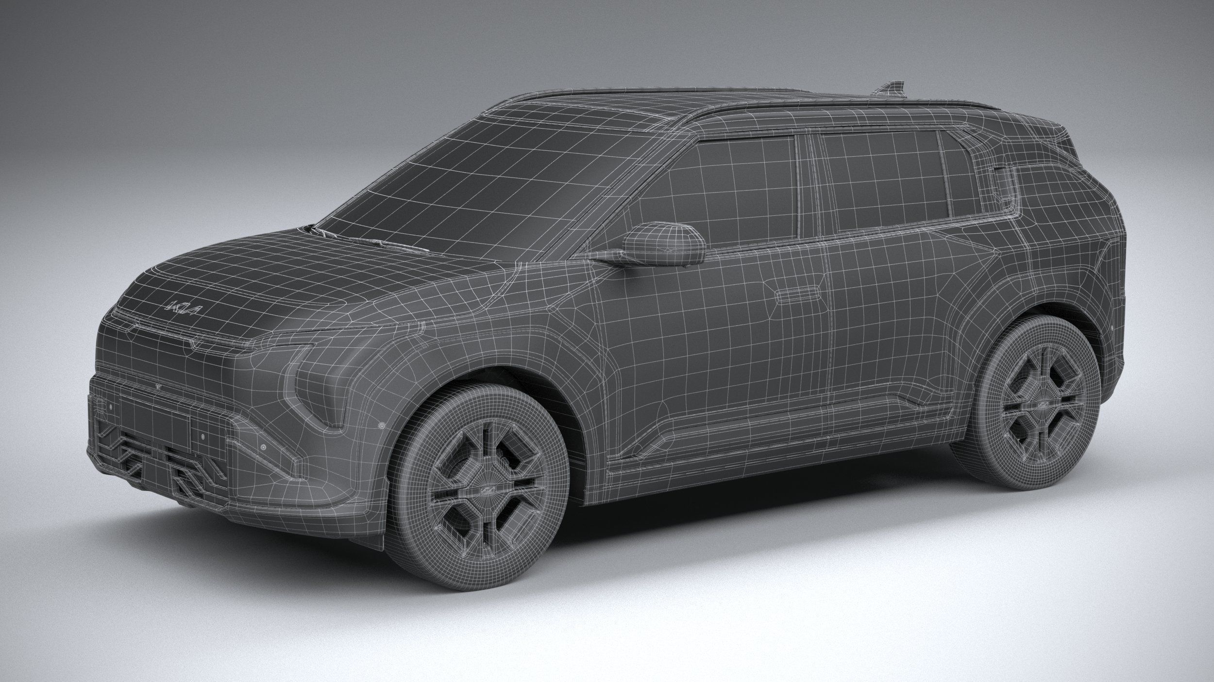 KIA EV3 GT-line 2025 3D model_28