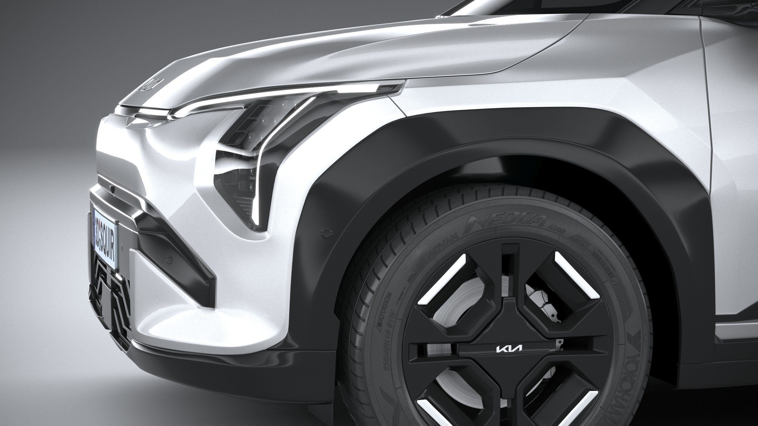 KIA EV3 GT-line 2025 3D model_3