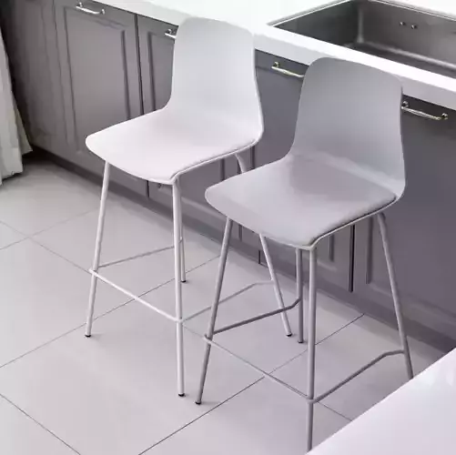 Dio Bar Chair 3D model