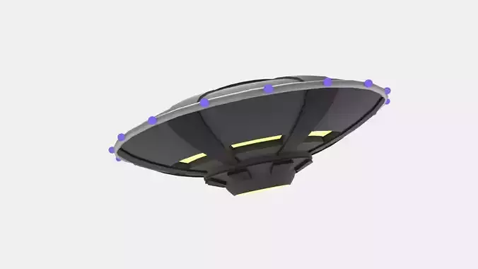 Ufo 3D Illustration
