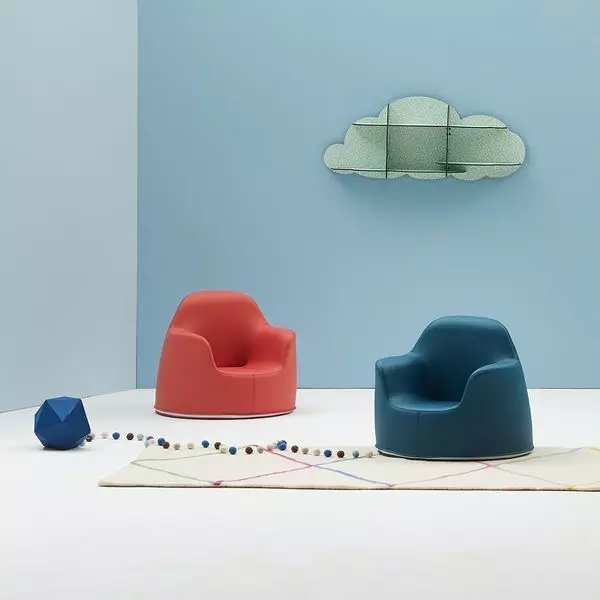 Ako basic toddler sofa 3D model_0