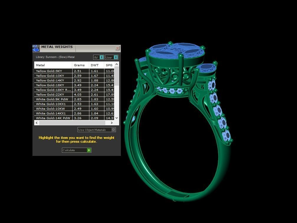 FASHION RING  3D print model_9