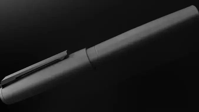 Fountain Pen 3D model