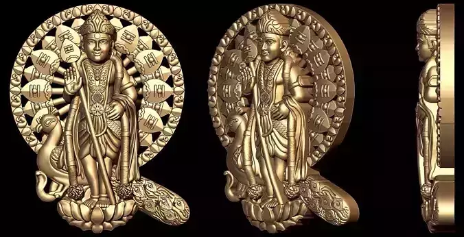 MURGAN HALF 3D SOLID