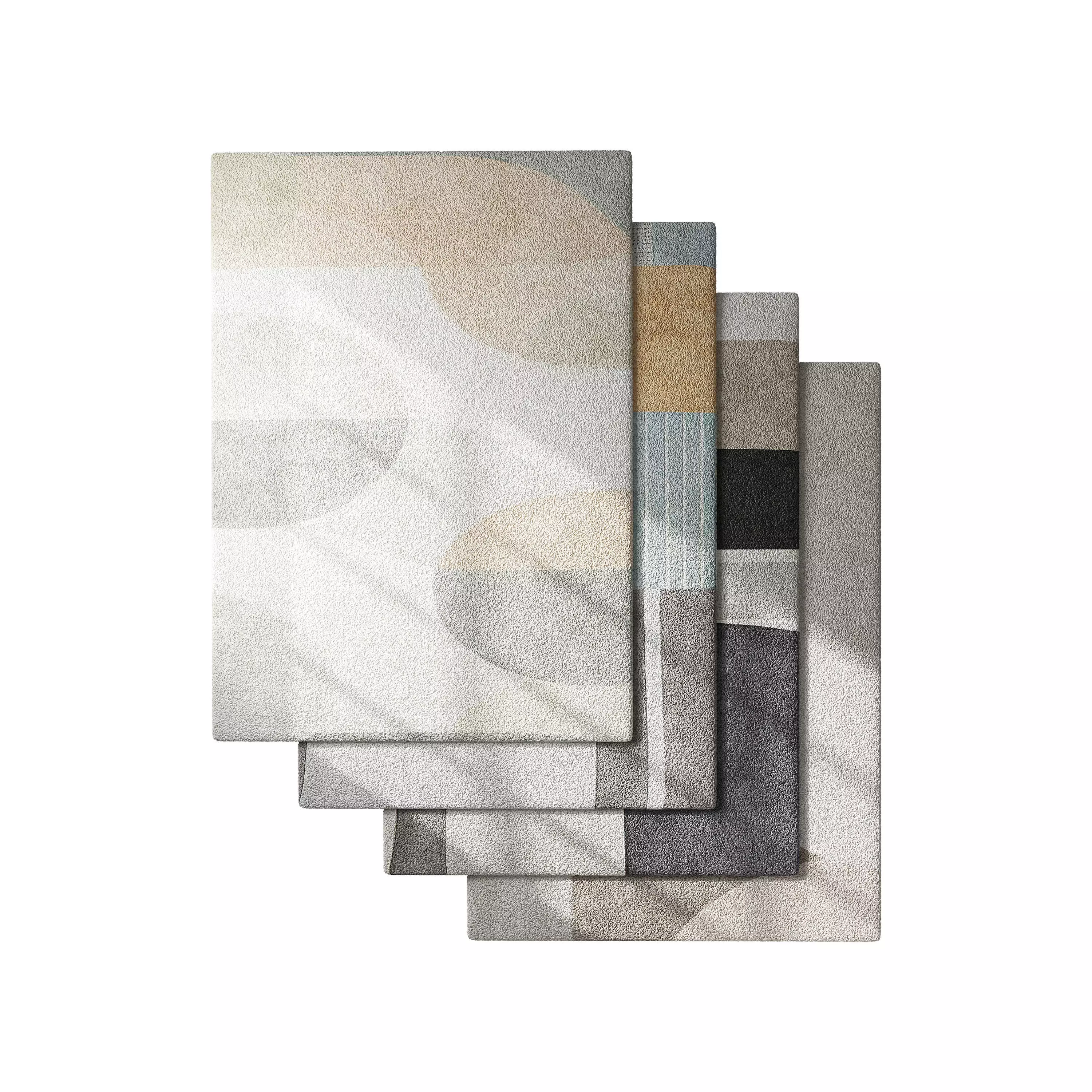 Carpet set 45 3D model_0