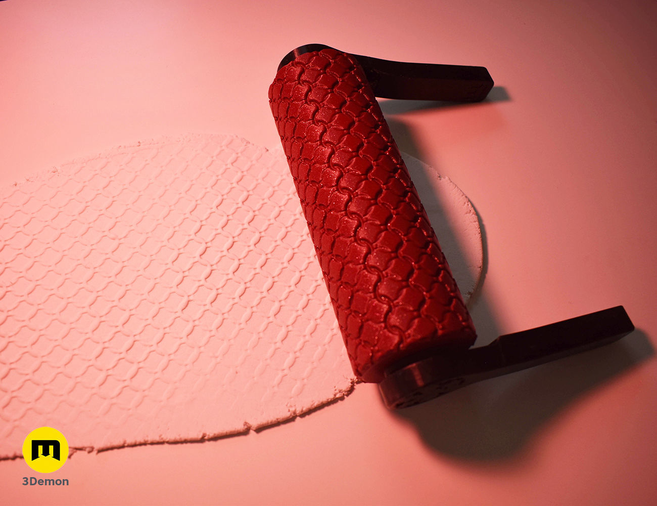 Texture Rollers - Fabrics and chainmail 3D print model_6