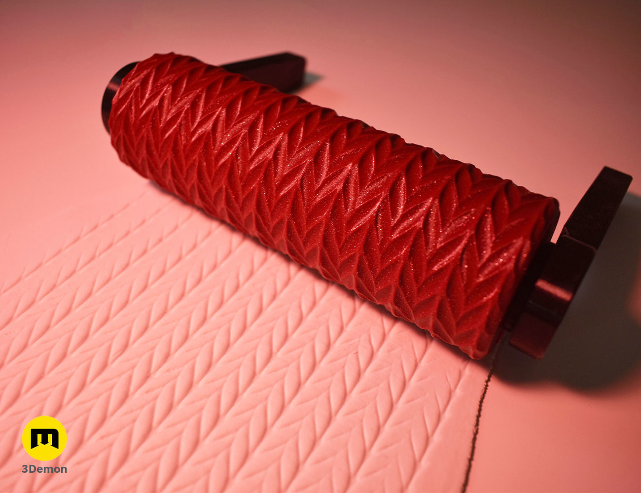 Texture Rollers - Fabrics and chainmail 3D print model_3