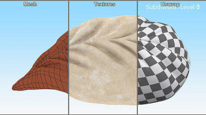 Raw Dumplings Collection 3D Model Pack 4
